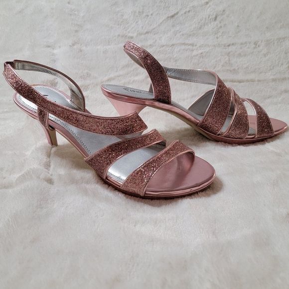 (SOLD) Fioni-Night Sparkle/Glitter Pink 7.5 - Picture 1 of 16